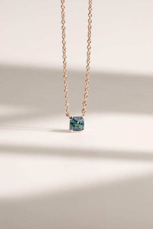 Pendentif avec Saphir Teal