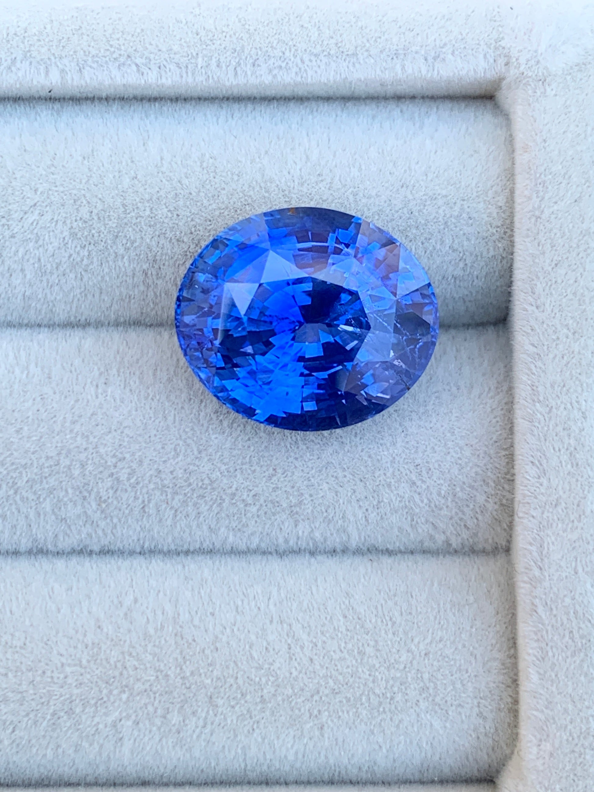 Saphir Bleu • 13,02ct Bonnot Paris