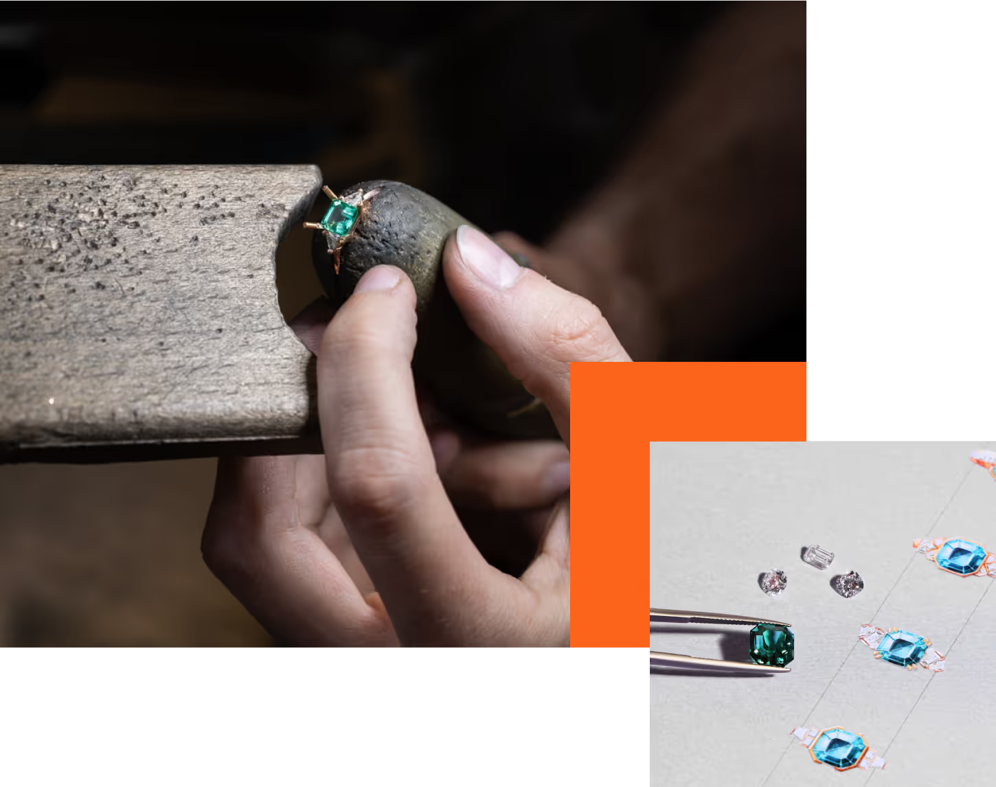 step block image