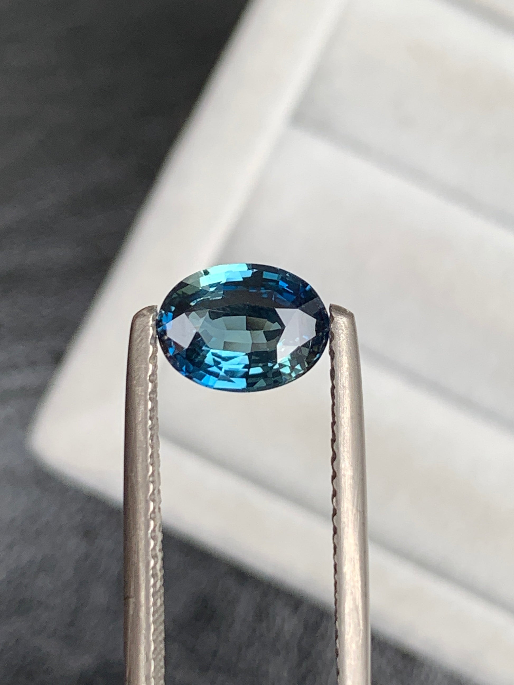 Saphir Teal • 1,52ct Bonnot Paris