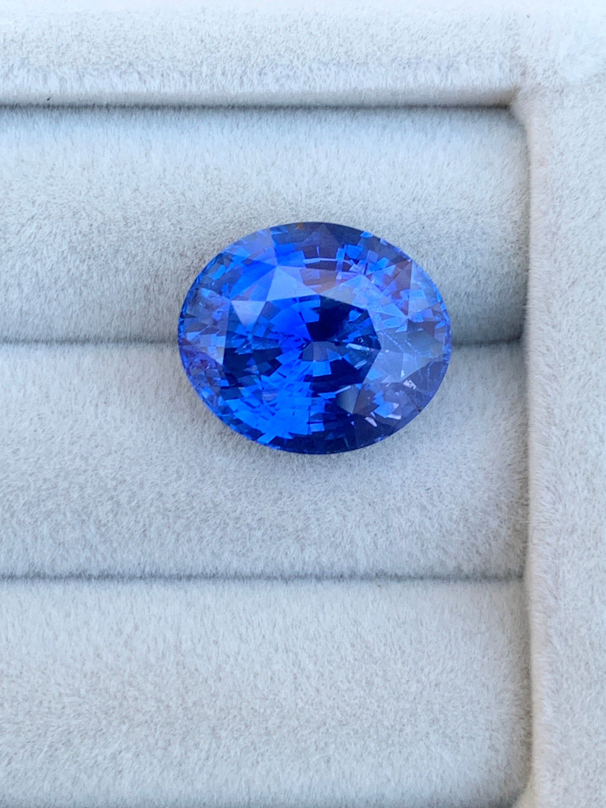 Saphir Bleu • 13,02ct Bonnot Paris