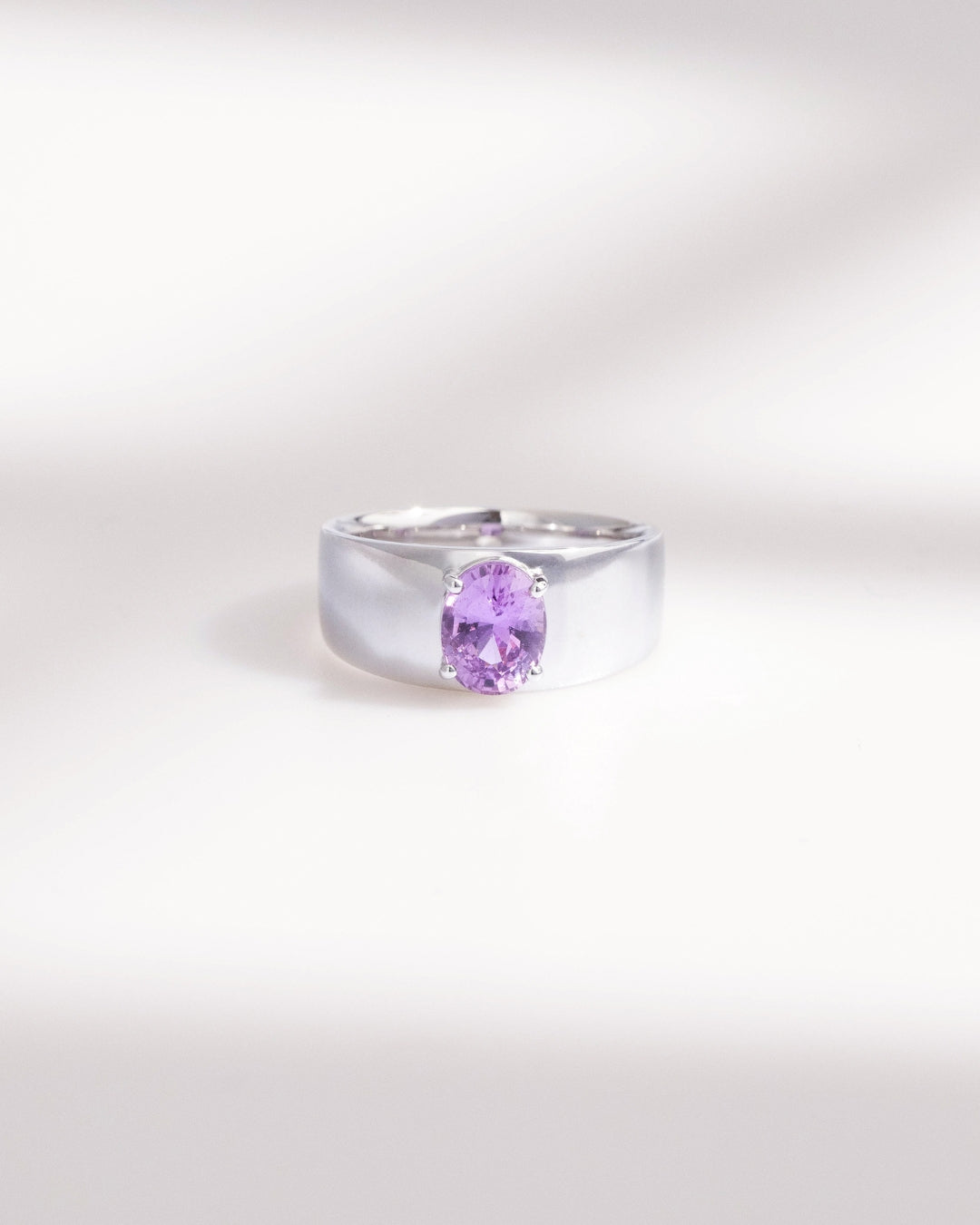Bague Saphir Violet