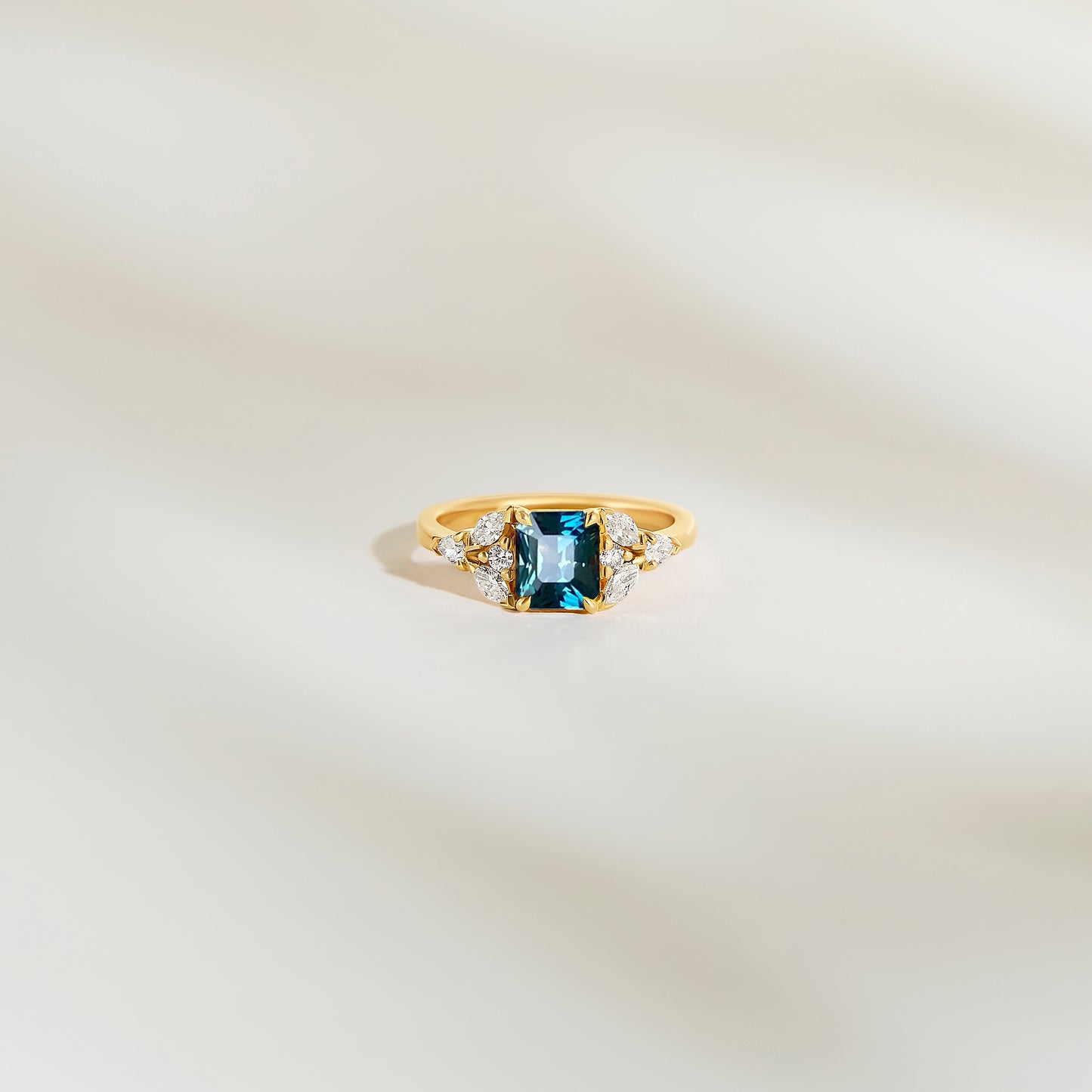 Bague Saphir Teal • 1,56ct