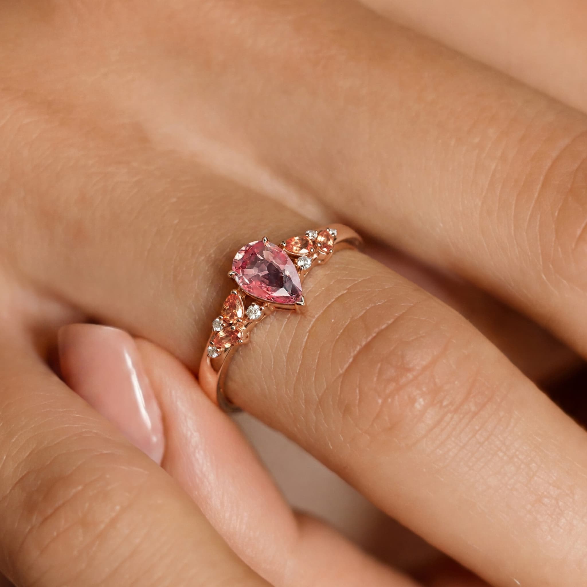 bague montée en solitaire