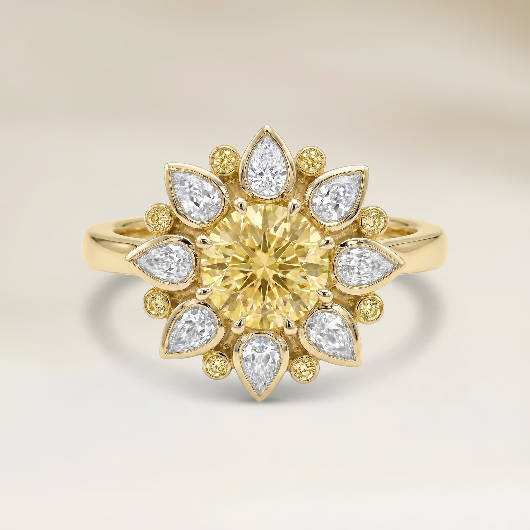 diamant fancy yellow