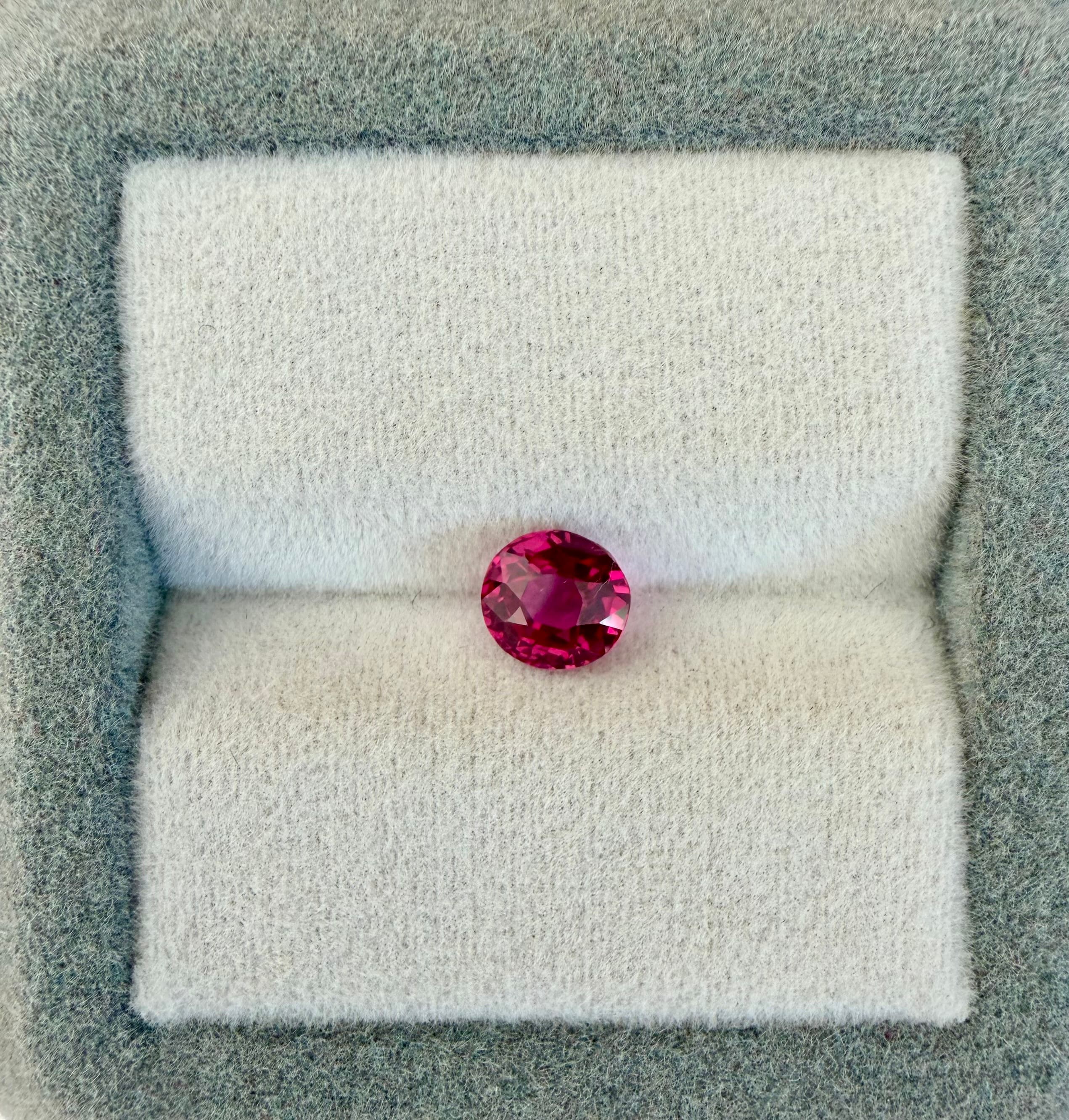 exemple — rubis birmanie 1,18 ct
