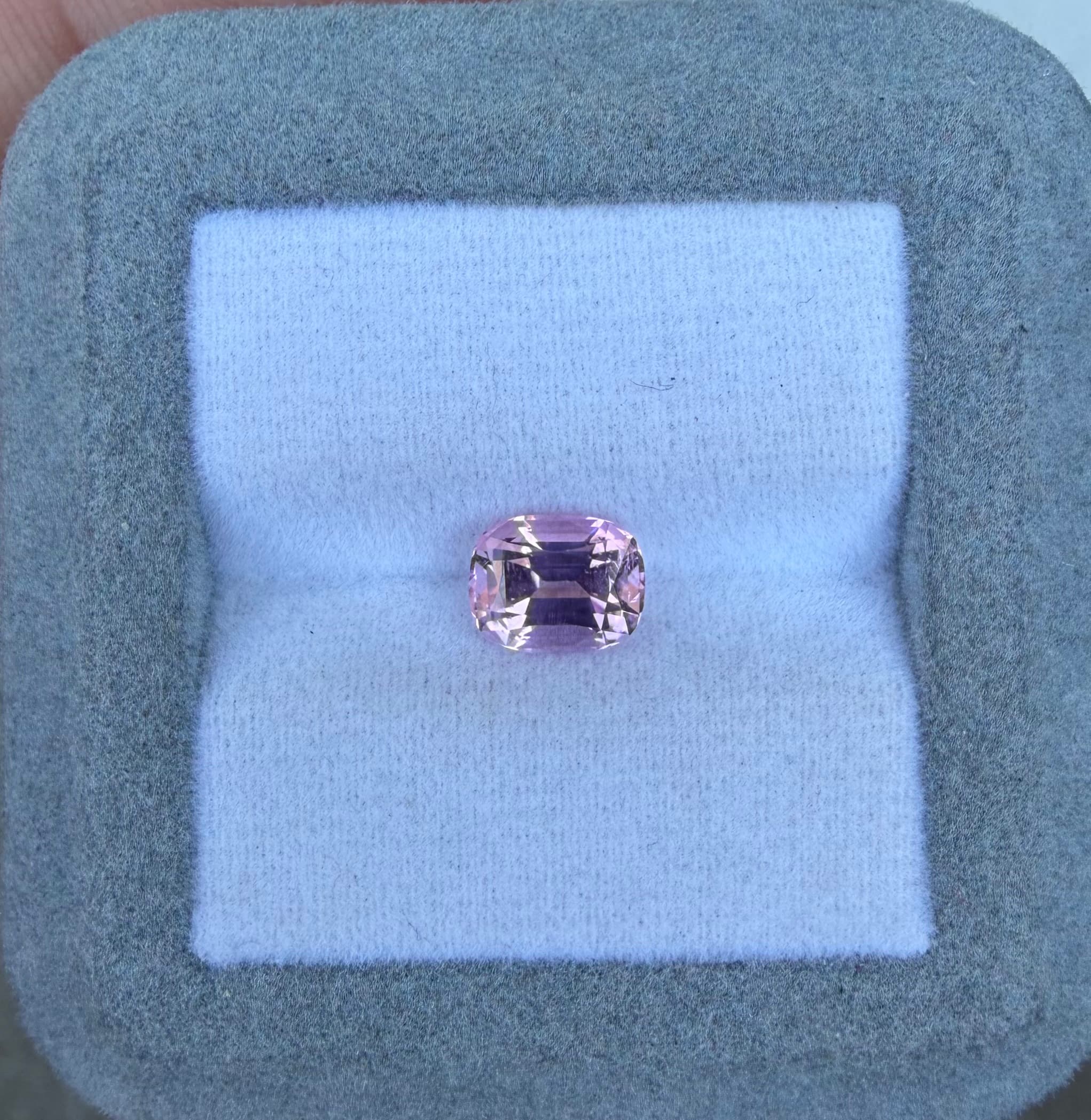 exemple — tourmaline rose 1,52 ct