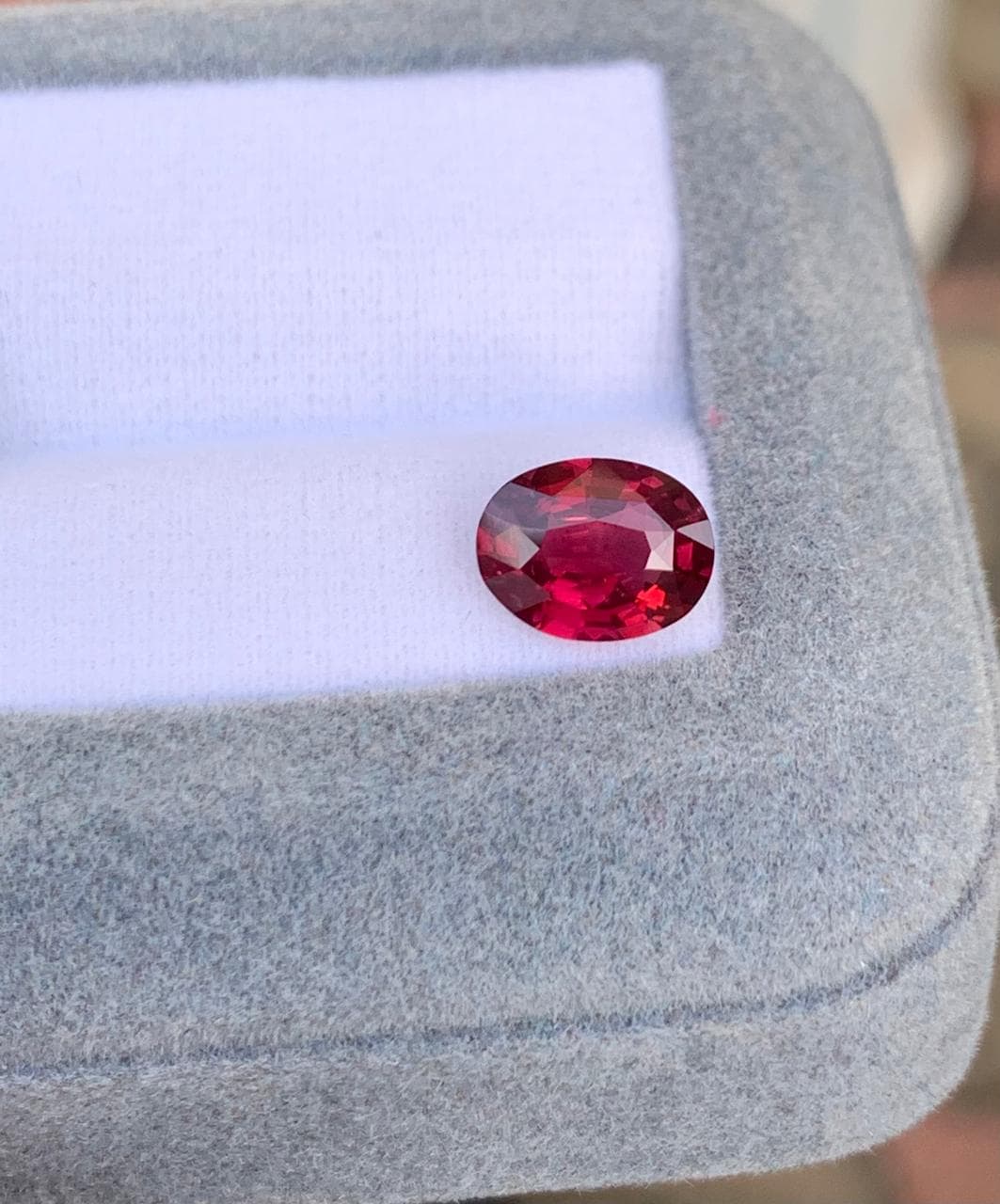 exemple — rubis 2,04 ct