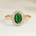 Anillo Vintage Turmalina Oval de 1,47ct