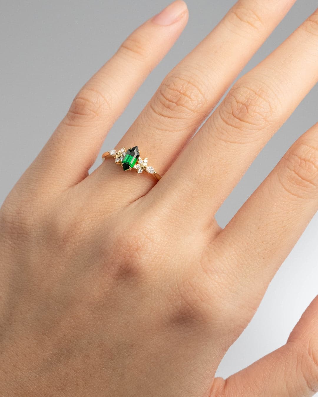 bague tsavorite