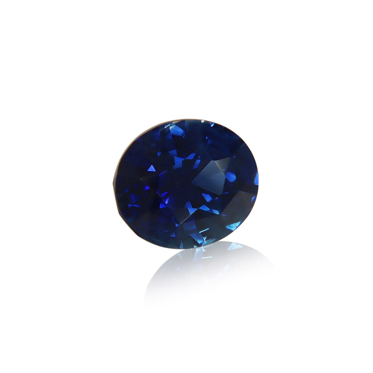 Blauer Saphir Oval 2,07 ct