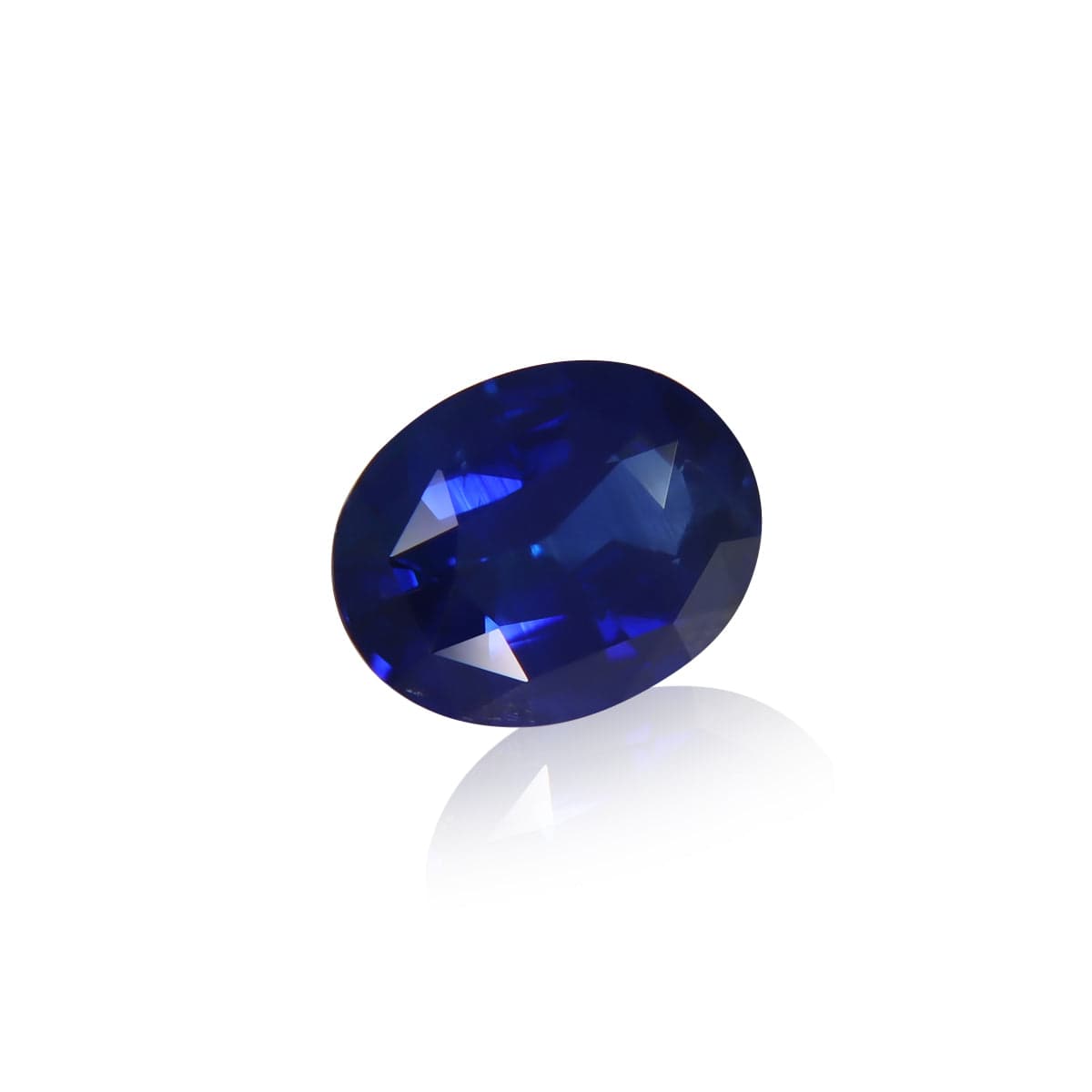 Saphir Bleu Ovale de 4,05ct