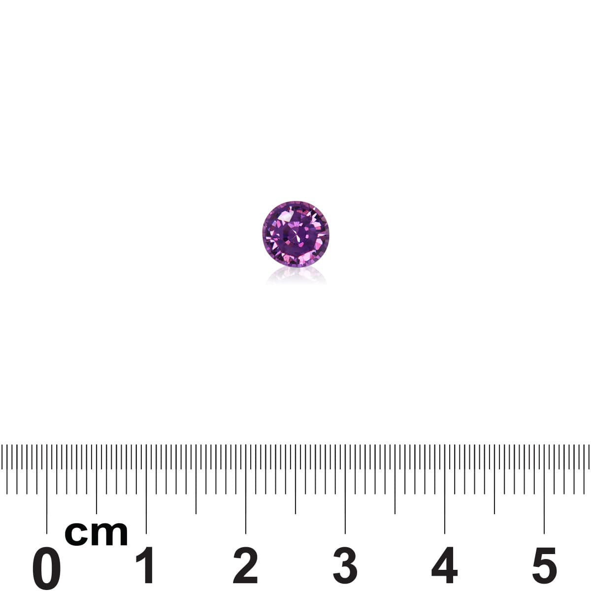 Zafiro Violeta Redondo de 1,38ct