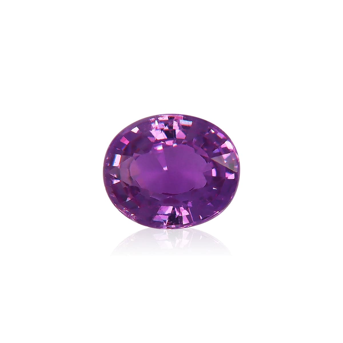 Zaffiro Viola Ovale da 1,51ct