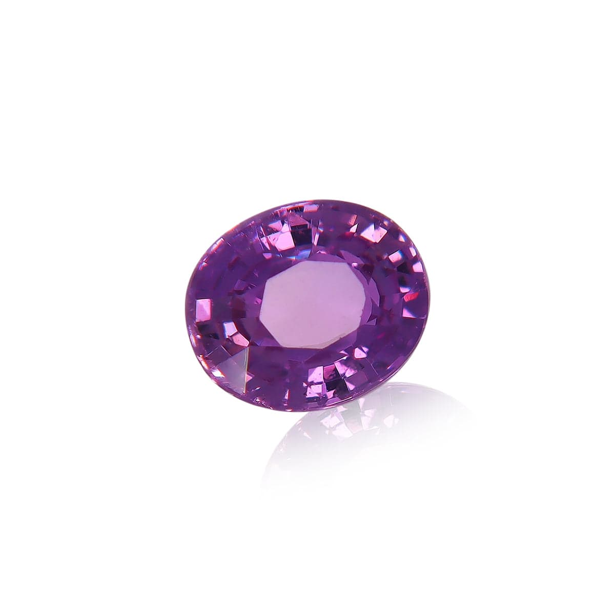 Zaffiro Viola Ovale da 1,51ct