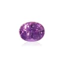 Violetter Saphir Oval 1,59 ct