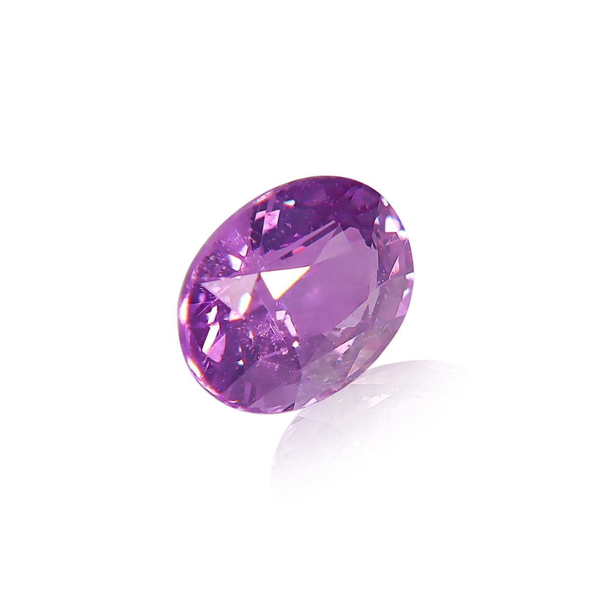 Violetter Saphir Oval 1,59 ct