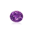 Saphir Violet Ovale de 1,61ct