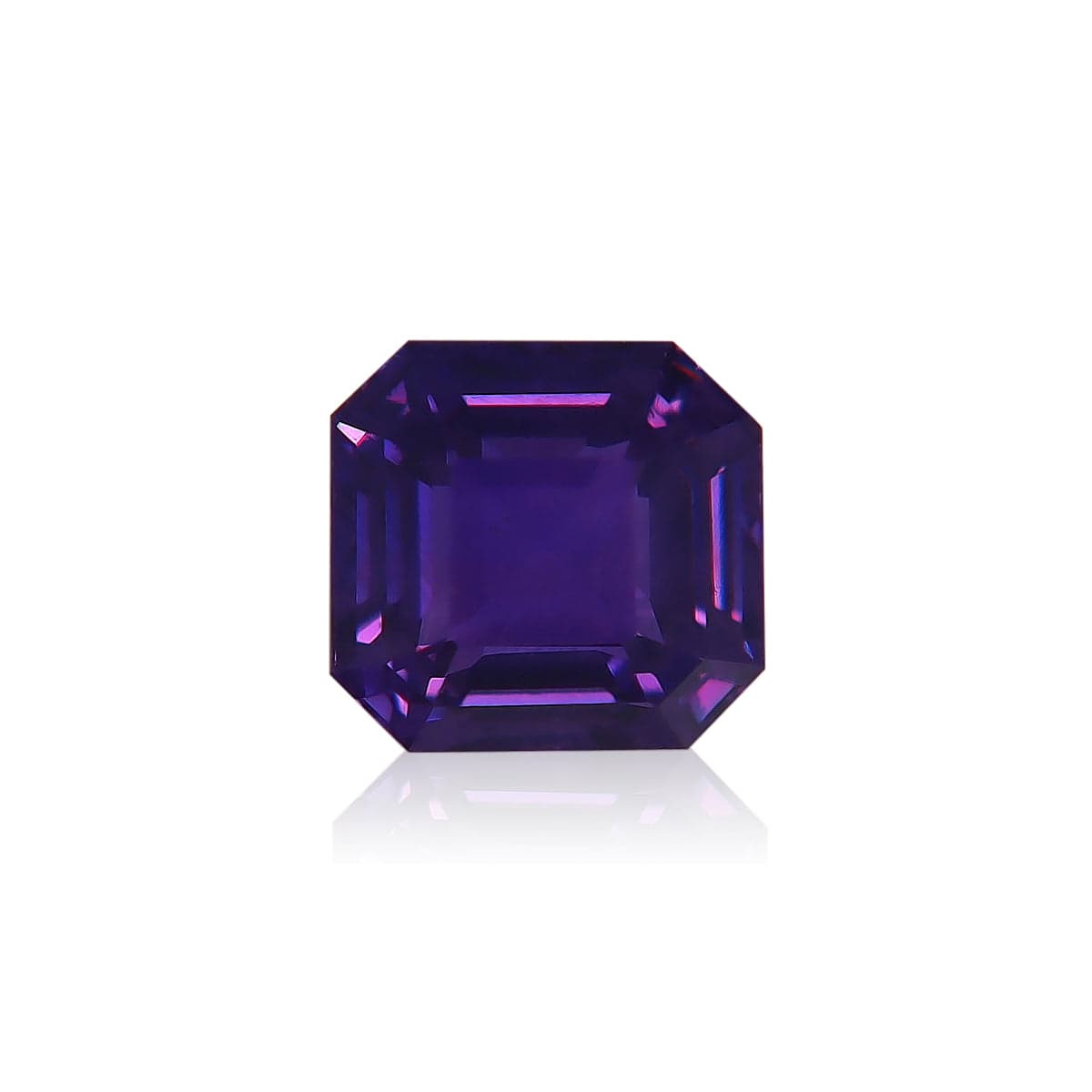 Saphir Violet Rectangle de 1,65ct