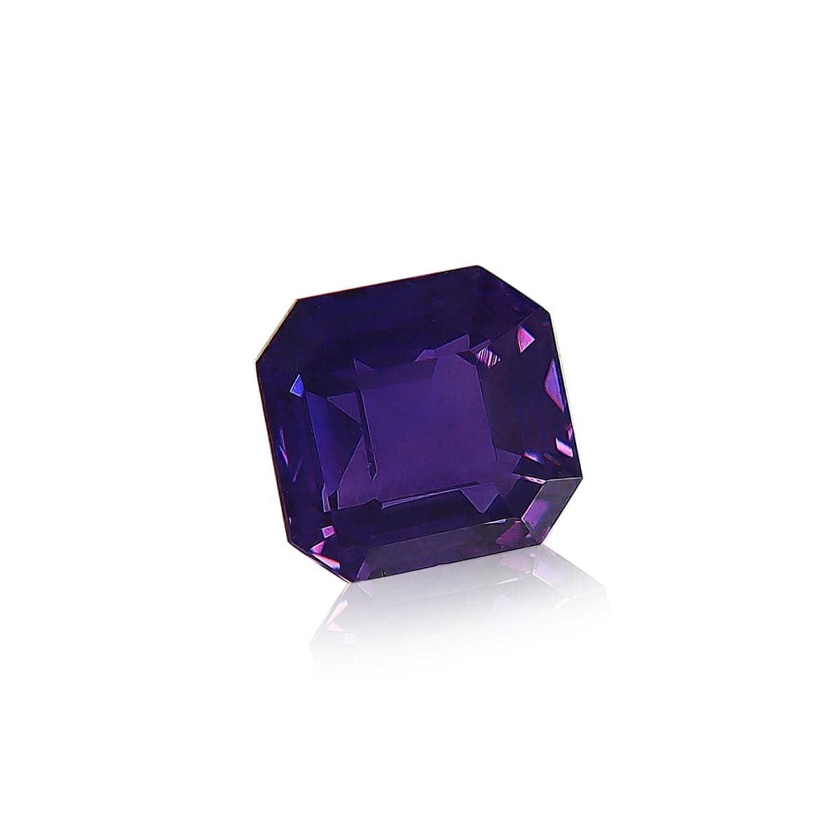 Saphir Violet Rectangle de 1,65ct