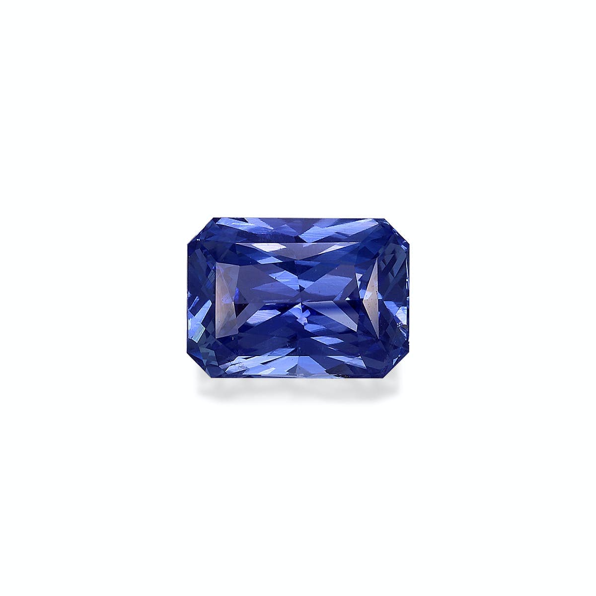Saphir Bleu Rectangle de 4,13ct