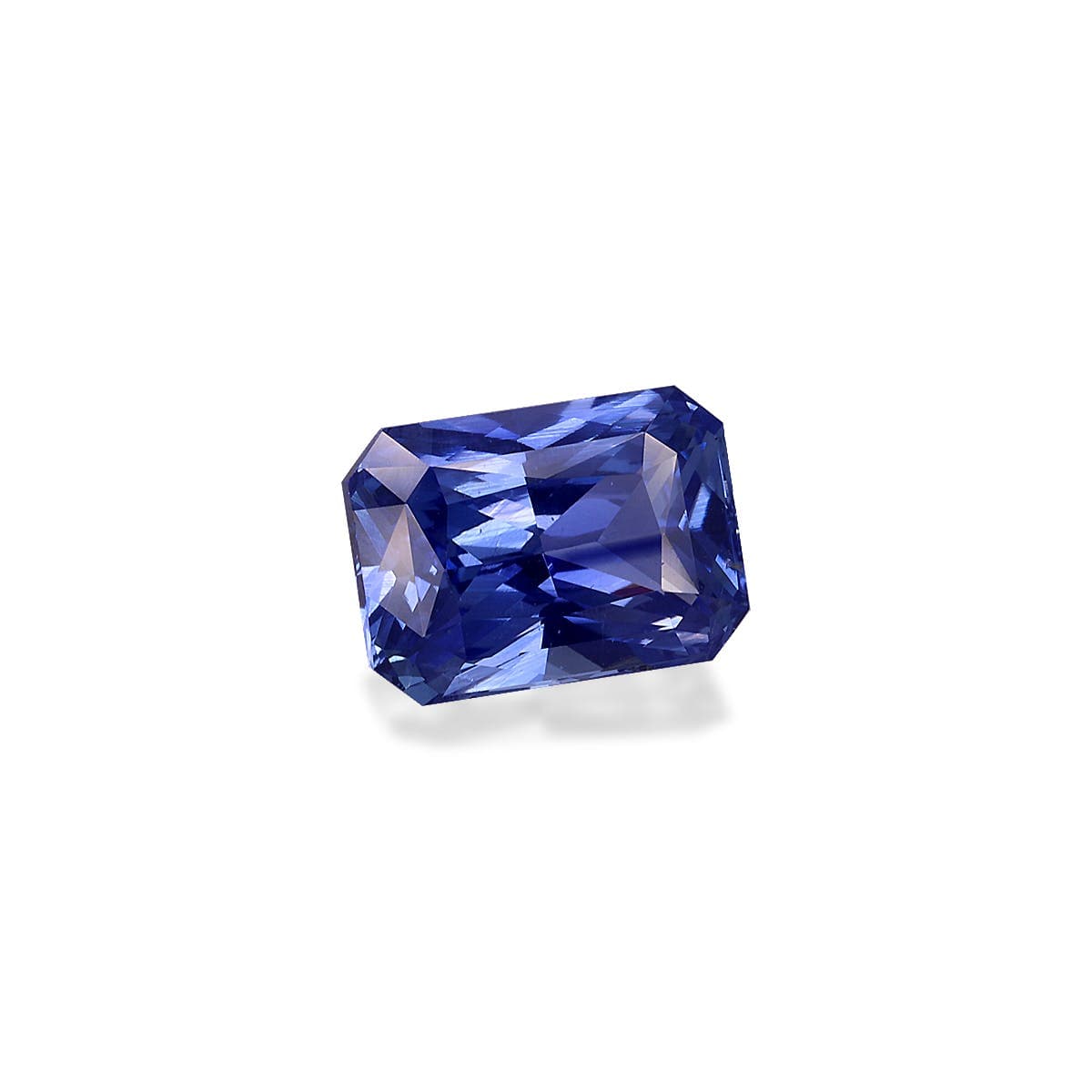 Saphir Bleu Rectangle de 4,13ct