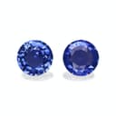 Saphir Bleu Rond de 5,56ct