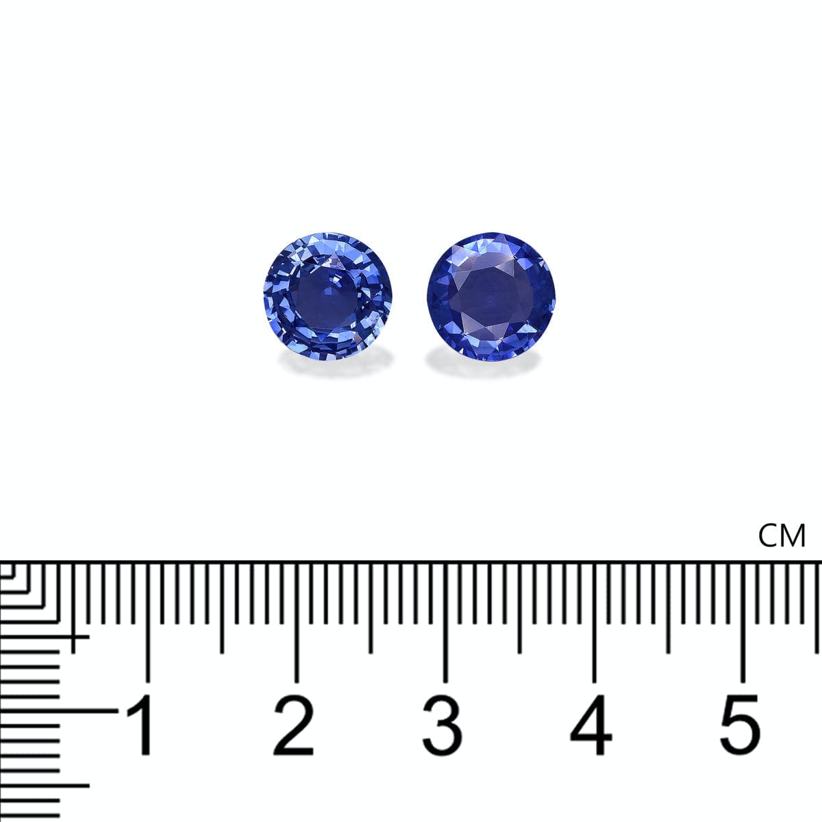 Zaffiro Blu Rotondo da 5,56ct