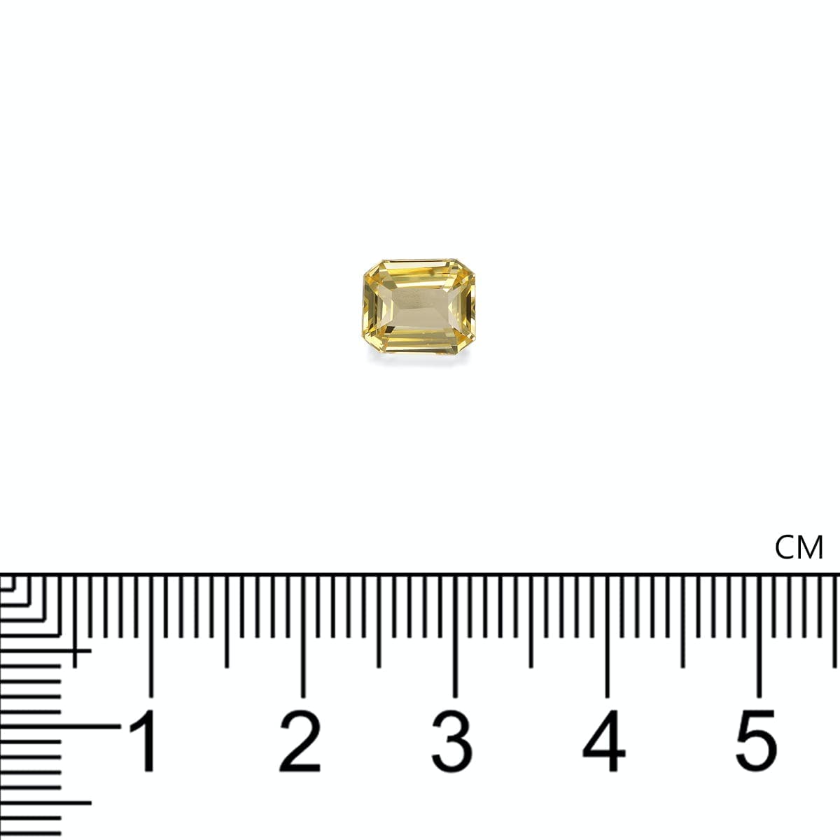 Saphir Jaune Rectangle de 2,05ct