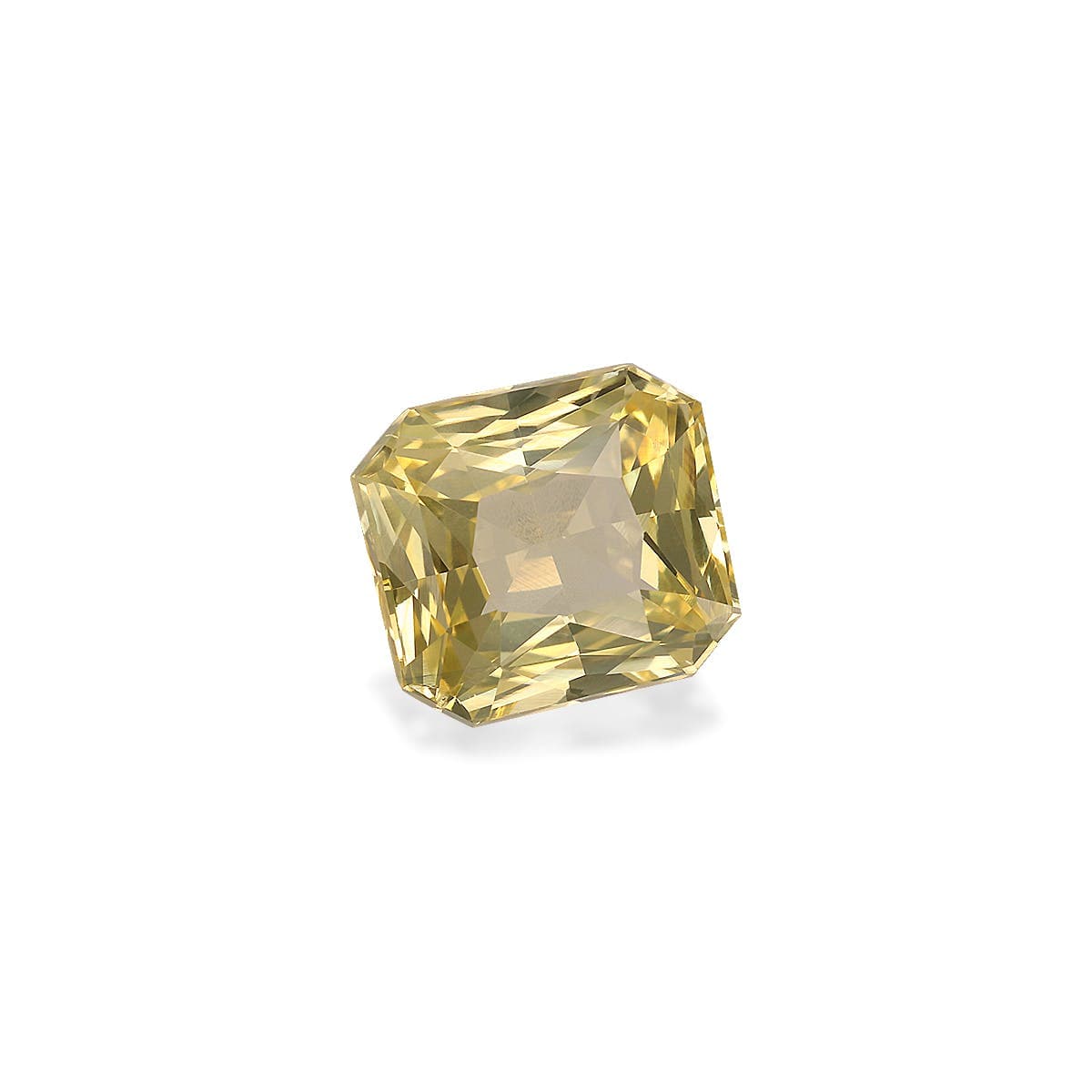 Zafiro Amarillo Rectángulo de 3,03 ct