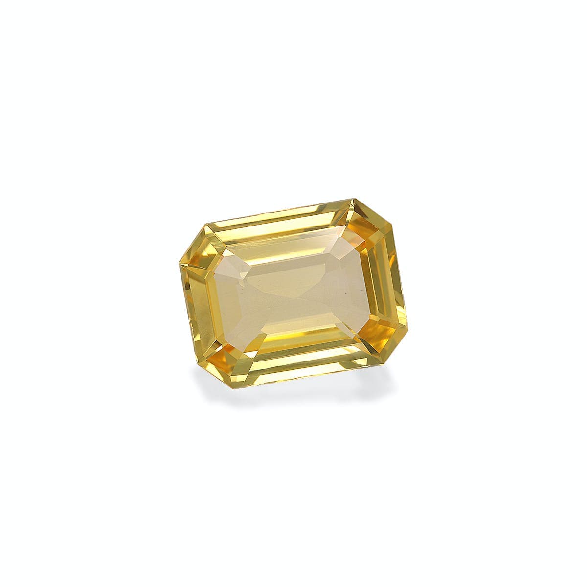 Saphir Jaune Rectangle de 4,04ct