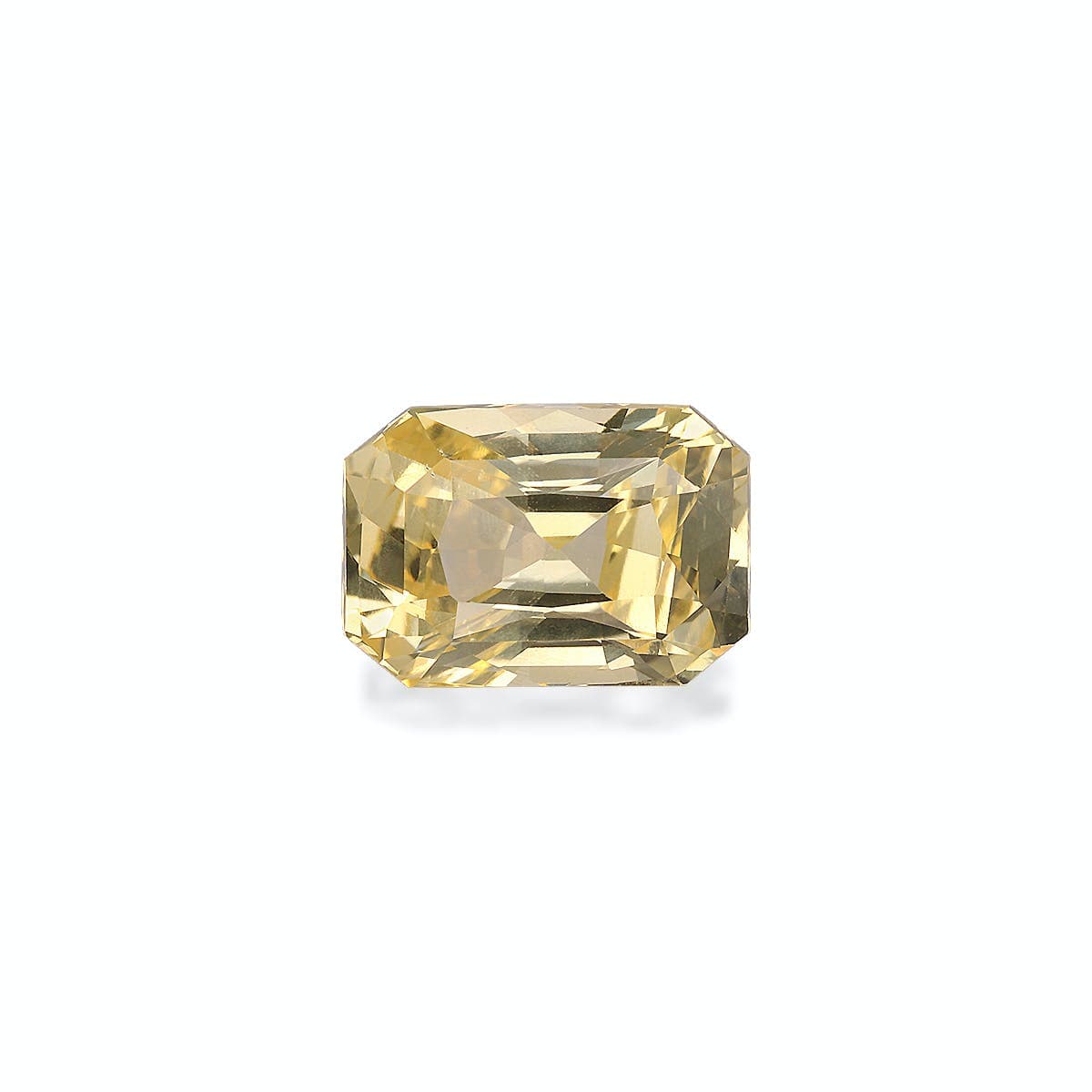 Saphir Jaune Rectangle de 4,56ct