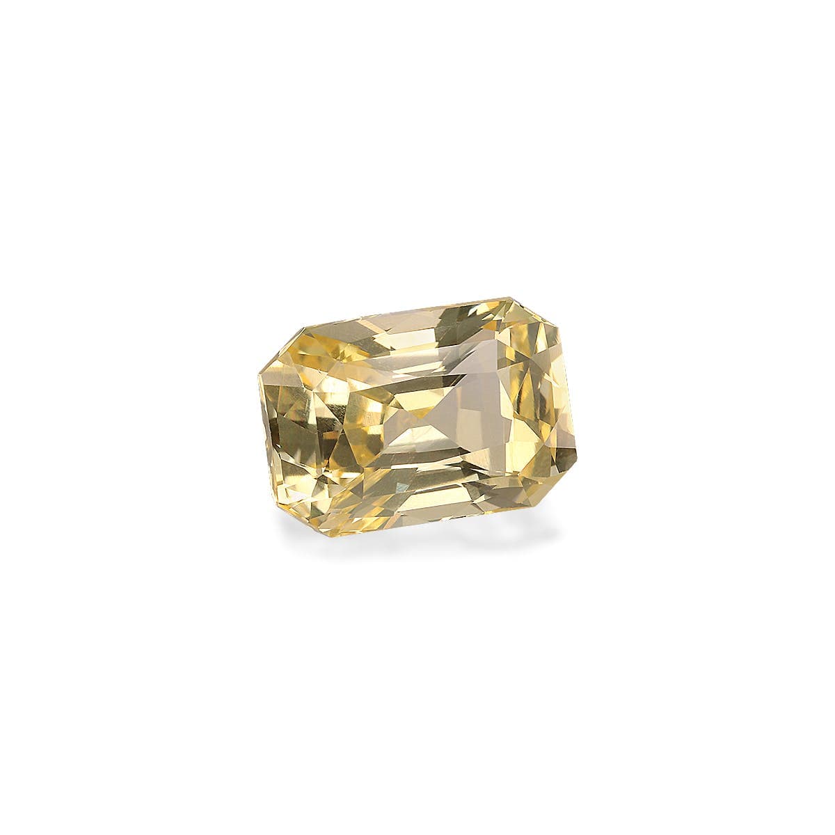 Saphir Jaune Rectangle de 4,56ct