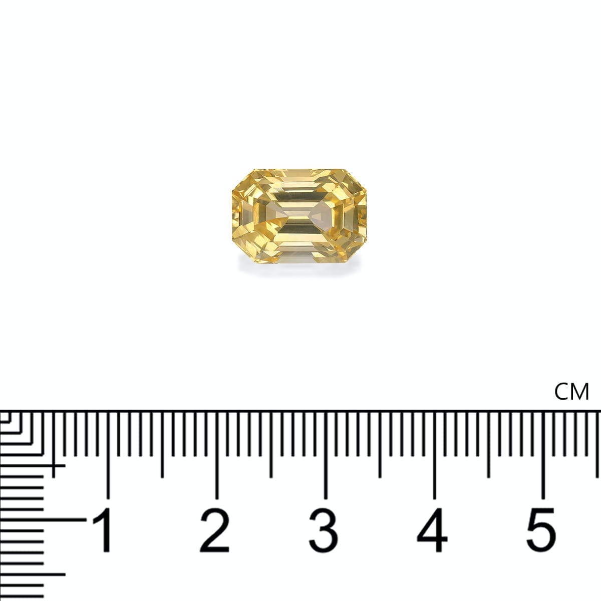 Saphir Jaune Rectangle de 7,95ct