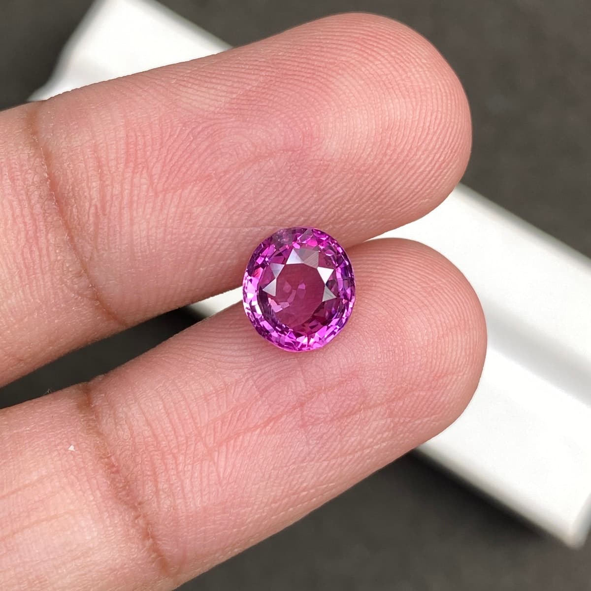 Safira Rosa Oval de 2,03ct