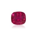 Saphir Rose Coussin de 3,02ct