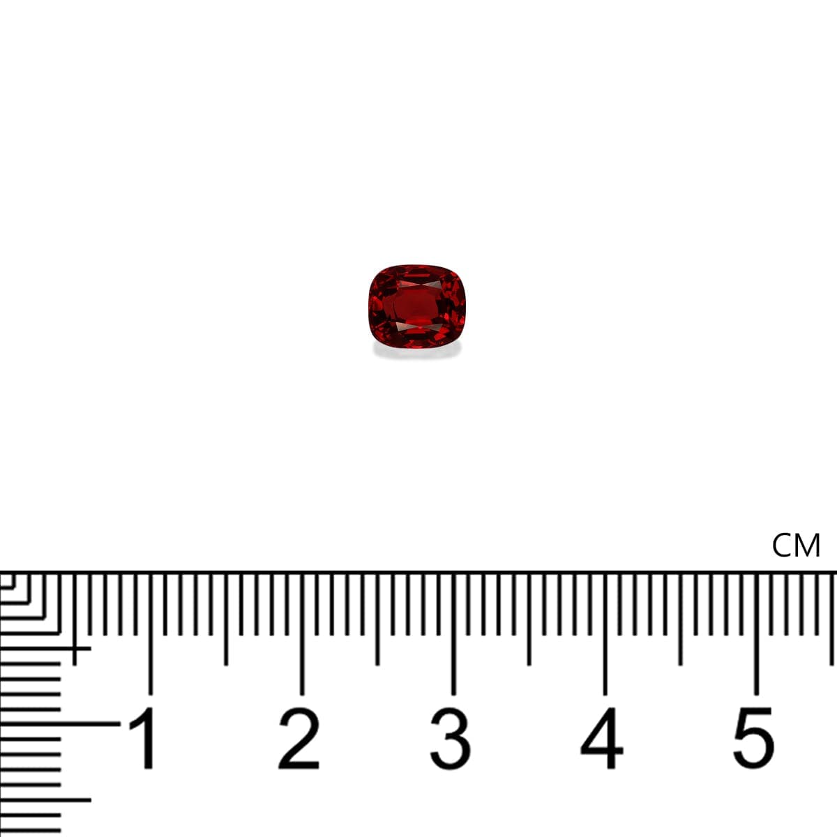 Espinélio Vermelho Cushion de 1,17ct