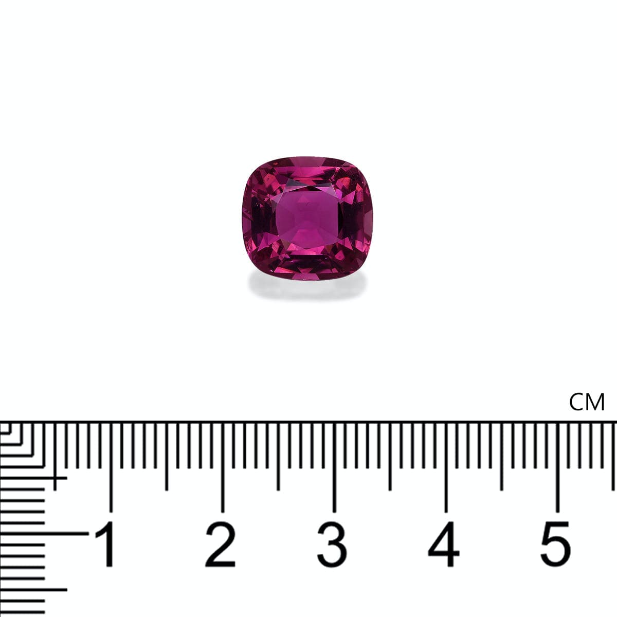 Tourmaline Rose Coussin de 6,21ct