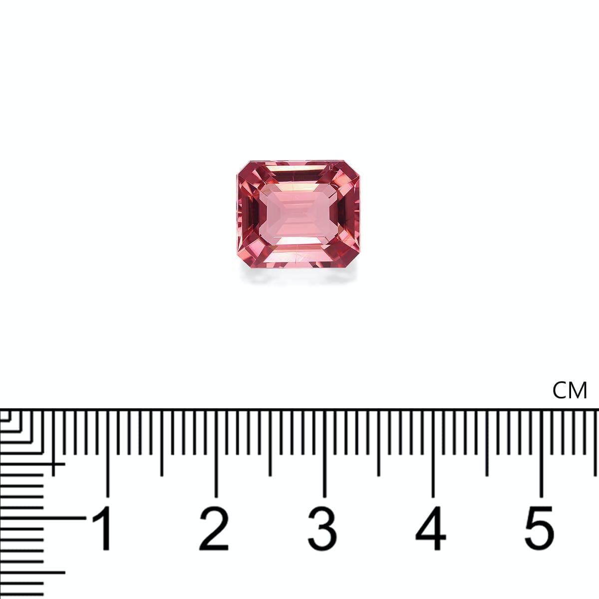 Tourmaline Rose Rectangle de 6,53ct