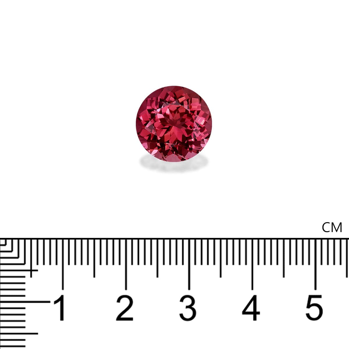 Turmalina Rosa Redonda de 6,65ct