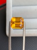 Zafiro Amarillo Rectángulo de 5ct