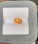 Orangener Saphir Oval 3,03 ct — Sri Lanka