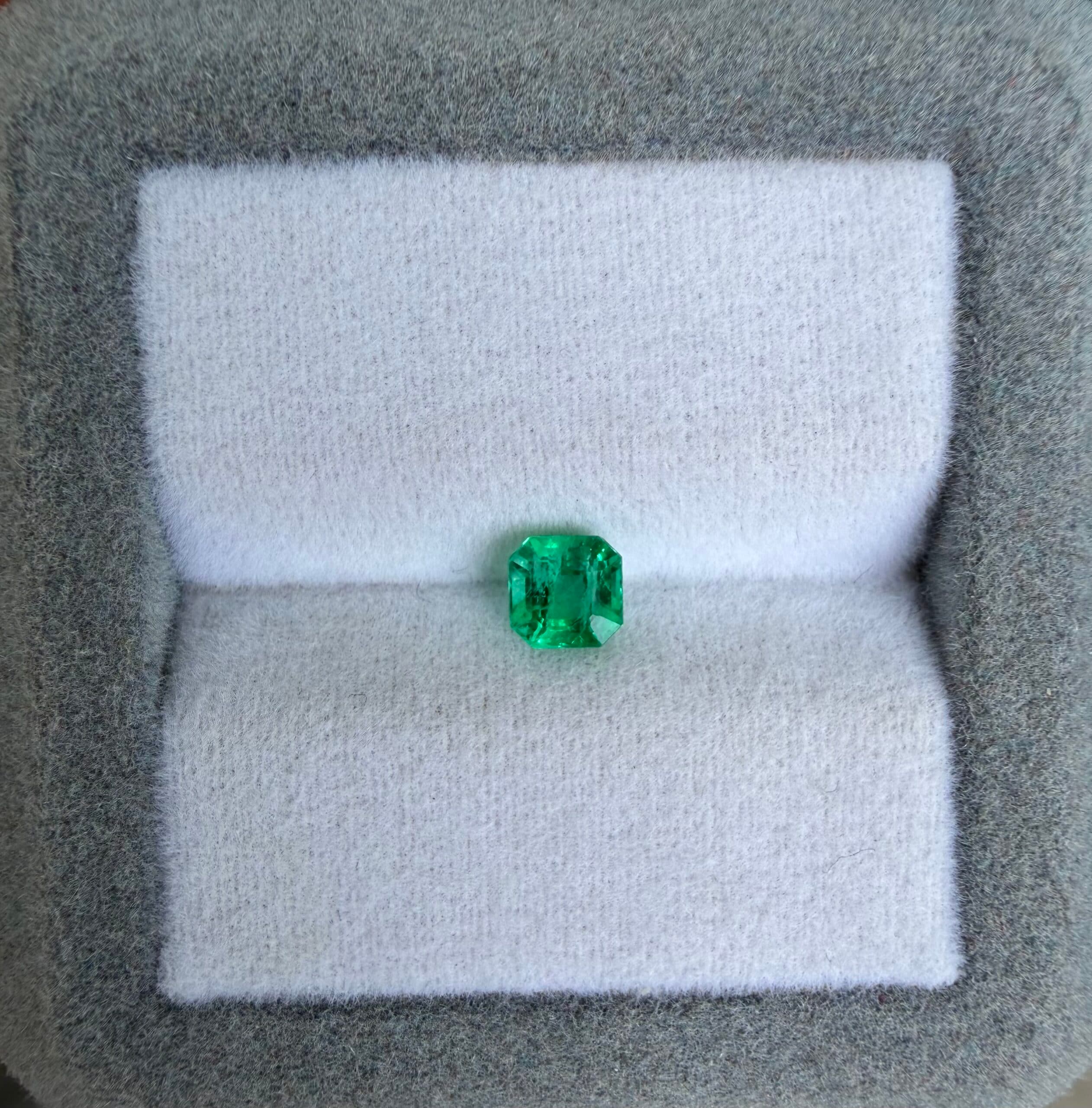 Zambian Emerald Rectangle 0.51ct — Zambia