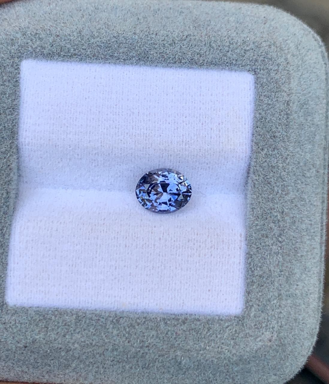 Zaffiro Blu Ovale da 1,36ct