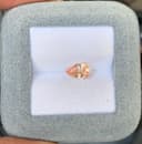 Zafiro Naranja Pera de 1,55ct — Madagascar