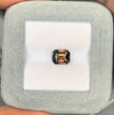 Saphir Bicolore Rectangle de 3,05ct — Madagascar, Chauffé