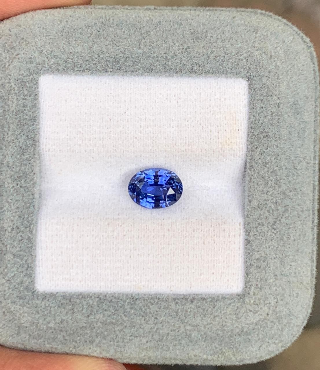 Zafiro Azul Oval de 2,17ct — Sri Lanka