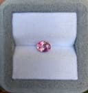 Saphir Rose Ovale de 1,04ct