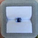 Saphir Bleu Rectangle de 1,60ct — Chauffé