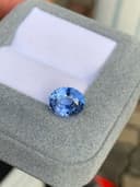Blauer Saphir Oval 4,02 ct